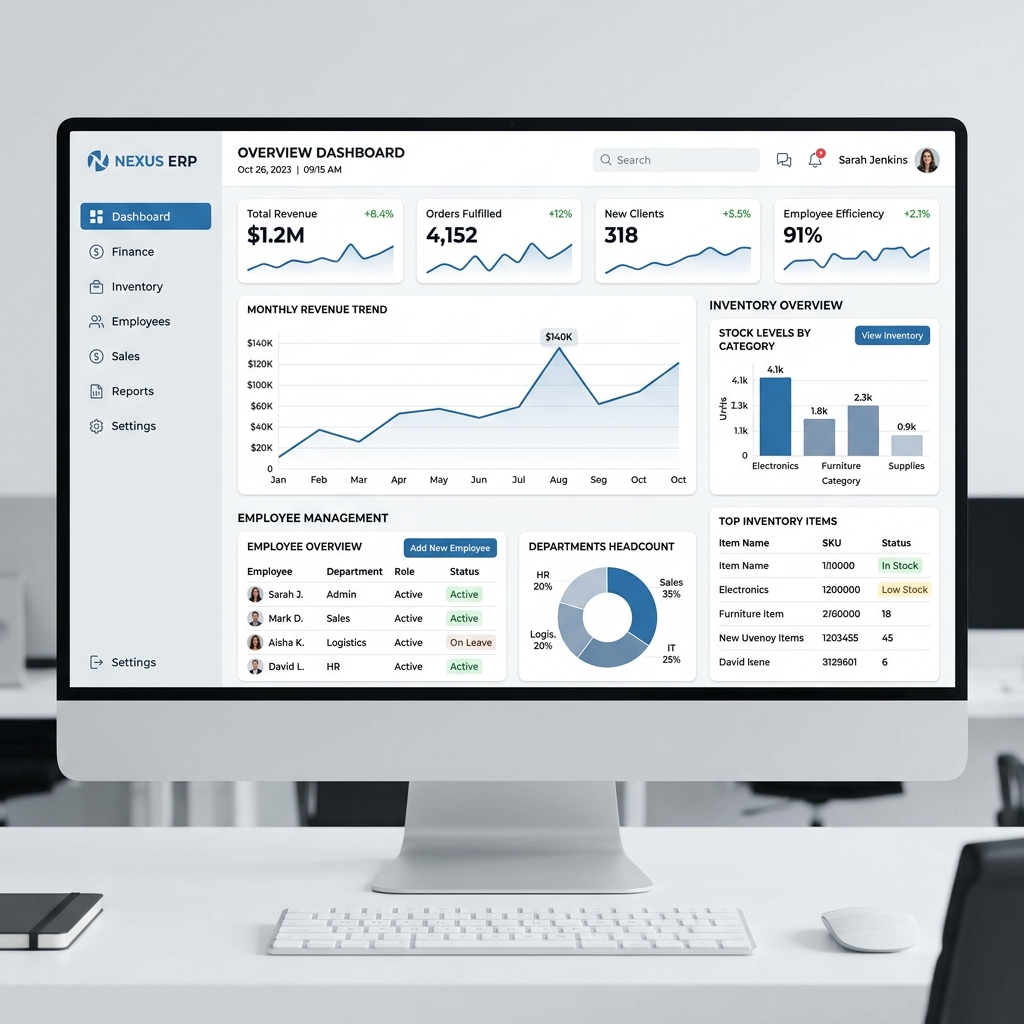 Business Management System